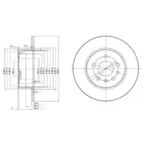 Тормозной диск DELPHI купить
