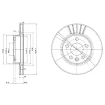 Тормозной диск DELPHI купить