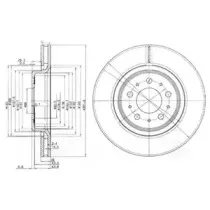 Тормозной диск DELPHI купить