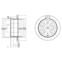 Тормозной диск DELPHI купить