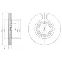 Тормозной диск DELPHI купить