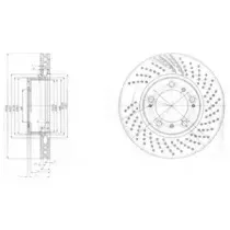 Тормозной диск DELPHI купить