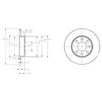 Тормозной диск DELPHI купить