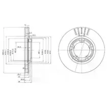 Тормозной диск DELPHI купить