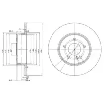Тормозной диск DELPHI купить