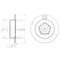 Тормозной диск DELPHI купить