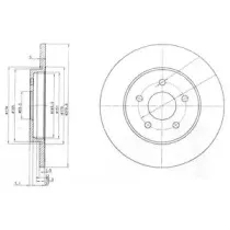 Тормозной диск DELPHI купить