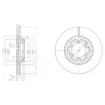 Тормозной диск DELPHI купить