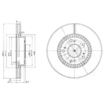 Тормозной диск DELPHI купить