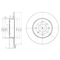 Тормозной диск DELPHI купить