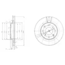 Тормозной диск DELPHI купить
