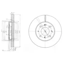 Тормозной диск DELPHI купить