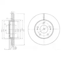 Тормозной диск DELPHI купить