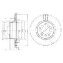 Тормозной диск DELPHI купить