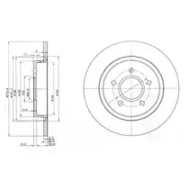 Тормозной диск DELPHI купить