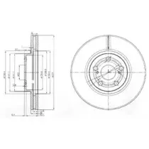 Тормозной диск DELPHI купить
