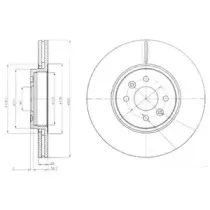Тормозной диск DELPHI купить