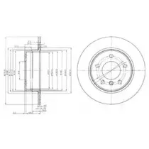Тормозной диск DELPHI купить
