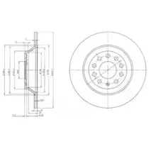 Тормозной диск DELPHI купить