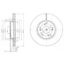 Тормозной диск DELPHI купить