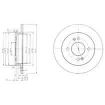 Тормозной диск DELPHI купить
