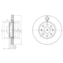Тормозной диск DELPHI купить
