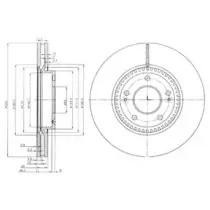 Тормозной диск DELPHI купить