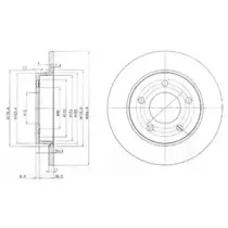 Тормозной диск DELPHI купить