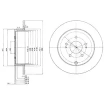 Тормозной диск DELPHI купить