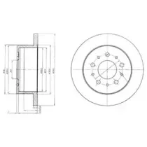 Тормозной диск DELPHI купить