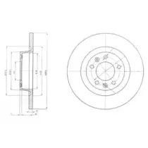 Тормозной диск DELPHI купить