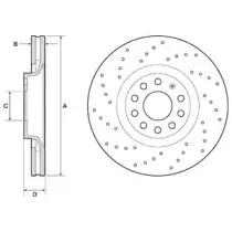 Тормозной диск DELPHI купить