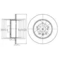 Тормозной диск DELPHI купить