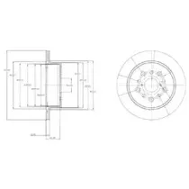 Тормозной диск DELPHI купить