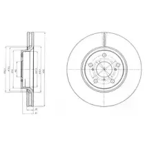 Тормозной диск DELPHI купить