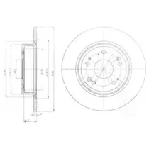 Тормозной диск DELPHI купить