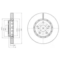 Тормозной диск DELPHI купить