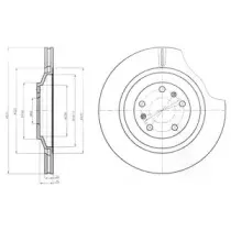 Тормозной диск DELPHI купить