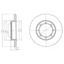Тормозной диск DELPHI купить