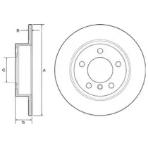 Тормозной диск DELPHI купить