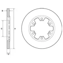 Тормозной диск DELPHI купить