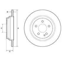 Тормозной диск DELPHI купить