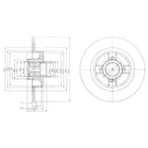 Тормозной диск DELPHI купить