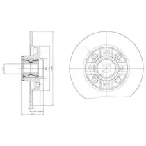 Тормозной диск DELPHI купить