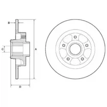 Тормозной диск DELPHI купить