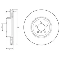 Тормозной диск DELPHI купить