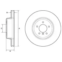 Тормозной диск DELPHI купить