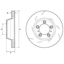 Тормозной диск DELPHI купить