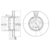 Тормозной диск DELPHI купить
