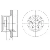 Тормозной диск DELPHI купить
